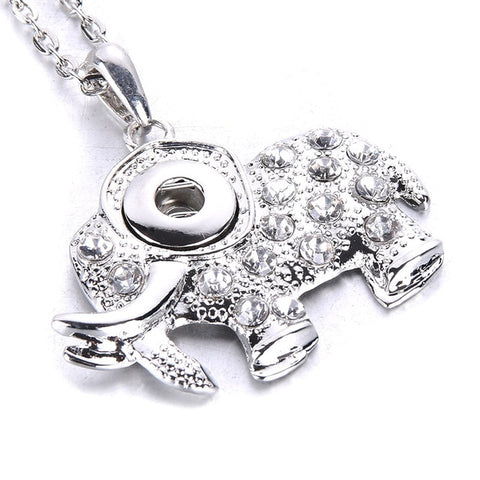 Snap Button  Necklace